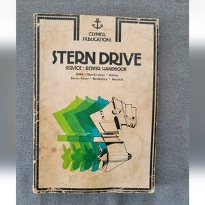 Clymer Publications Stern Drive Repair Handbook OMC MarCruiser Volvo Jacuzzi